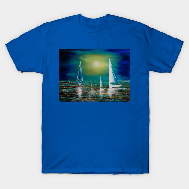 Carried by the Wind T-Shirt by osnattzadok